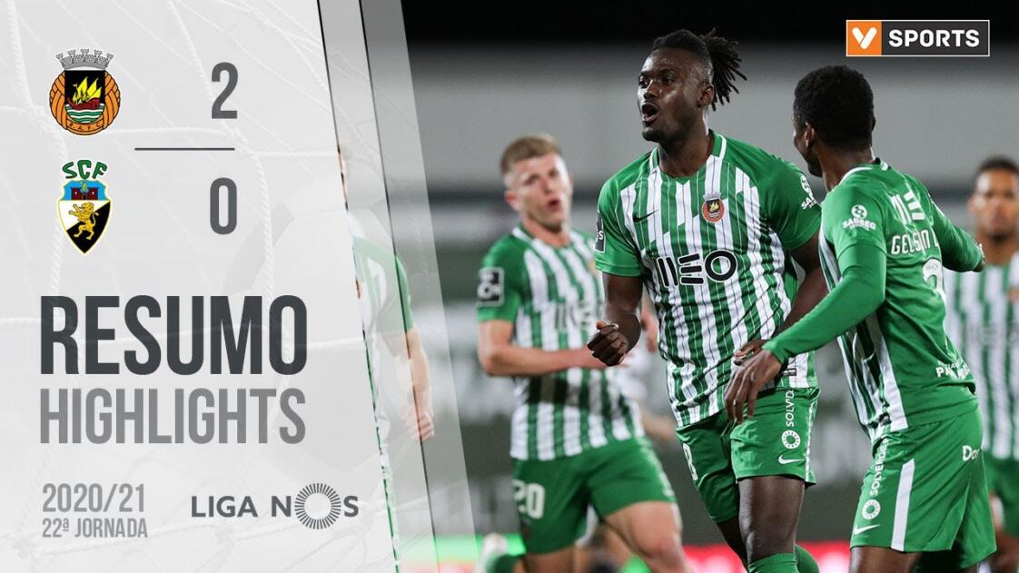 Highlights Resumo Rio Ave 2 0 SC Farense Liga 20 21 22