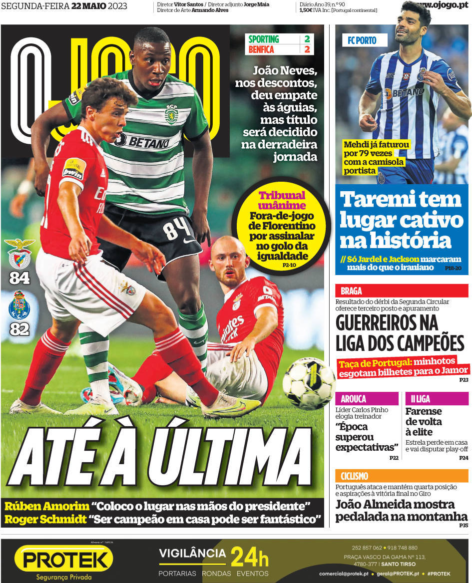 O Jogo Capa Da Edi O De Segunda Feira De Maio