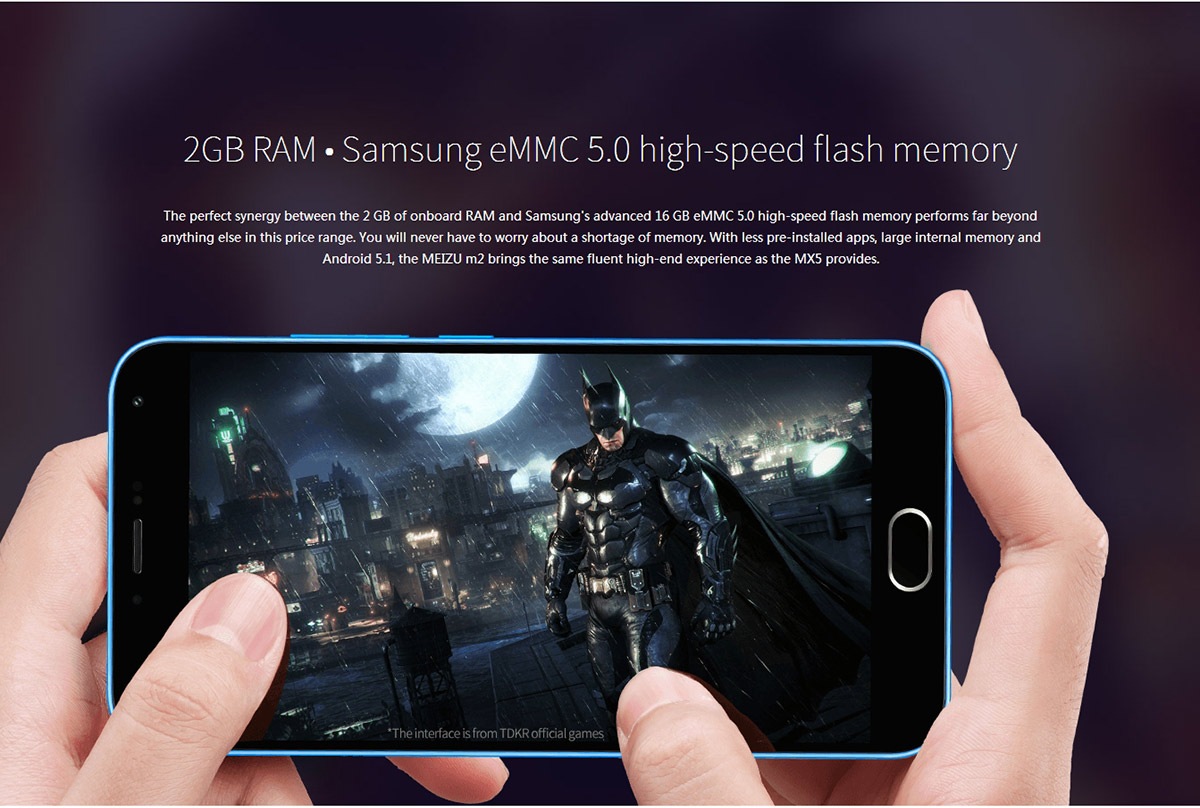 Antevis&atilde;o Meizu M2