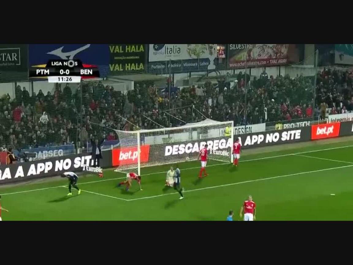 Portimonense, Golo, R&uacute;ben Dias (p.b.), 12m, 1-0