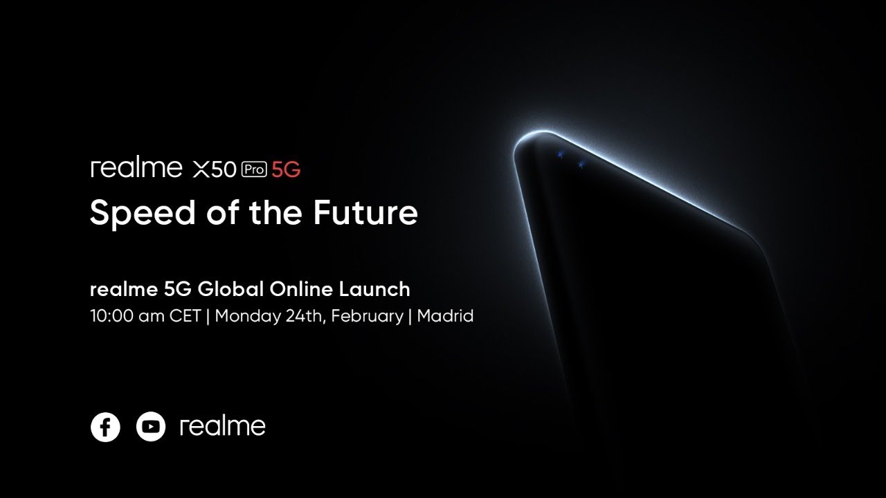 , Assista ao anúncio do Realme X50 Pro 5G ao vivo aqui