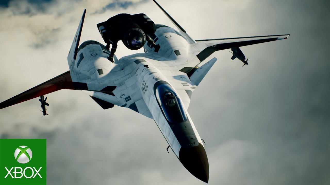 , Ace Combat 7: Skies Unknown &#8211; Aircraft DLC 3 Trailer Aircraft ADFX-01 MORGAN