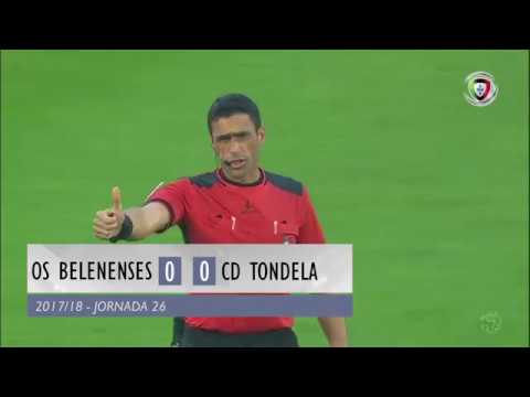 Belenenses 0-0 Tondela (26&ordf;J): Resumo