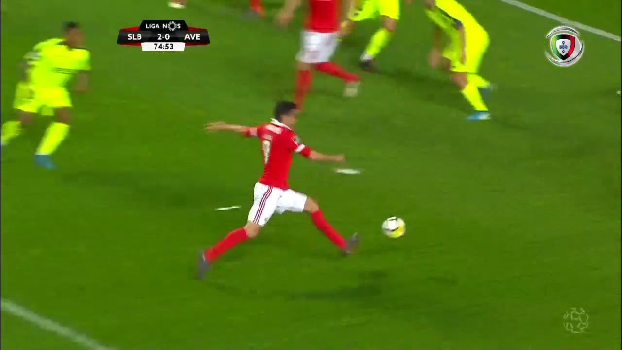 Benfica (2)-0 Aves (Liga 26&ordf;J): Golo de R&uacute;ben Dias