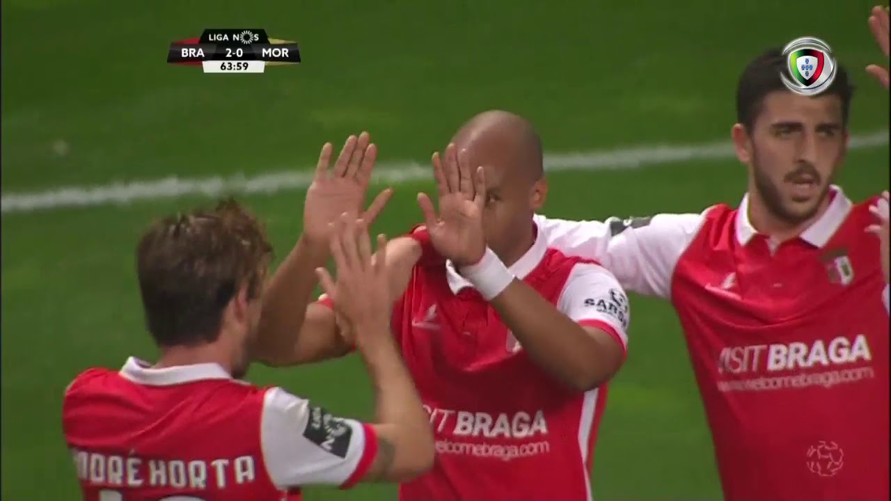 Braga (2)-0 Moreirense (26&ordf;J): Golo de Wilson Eduardo