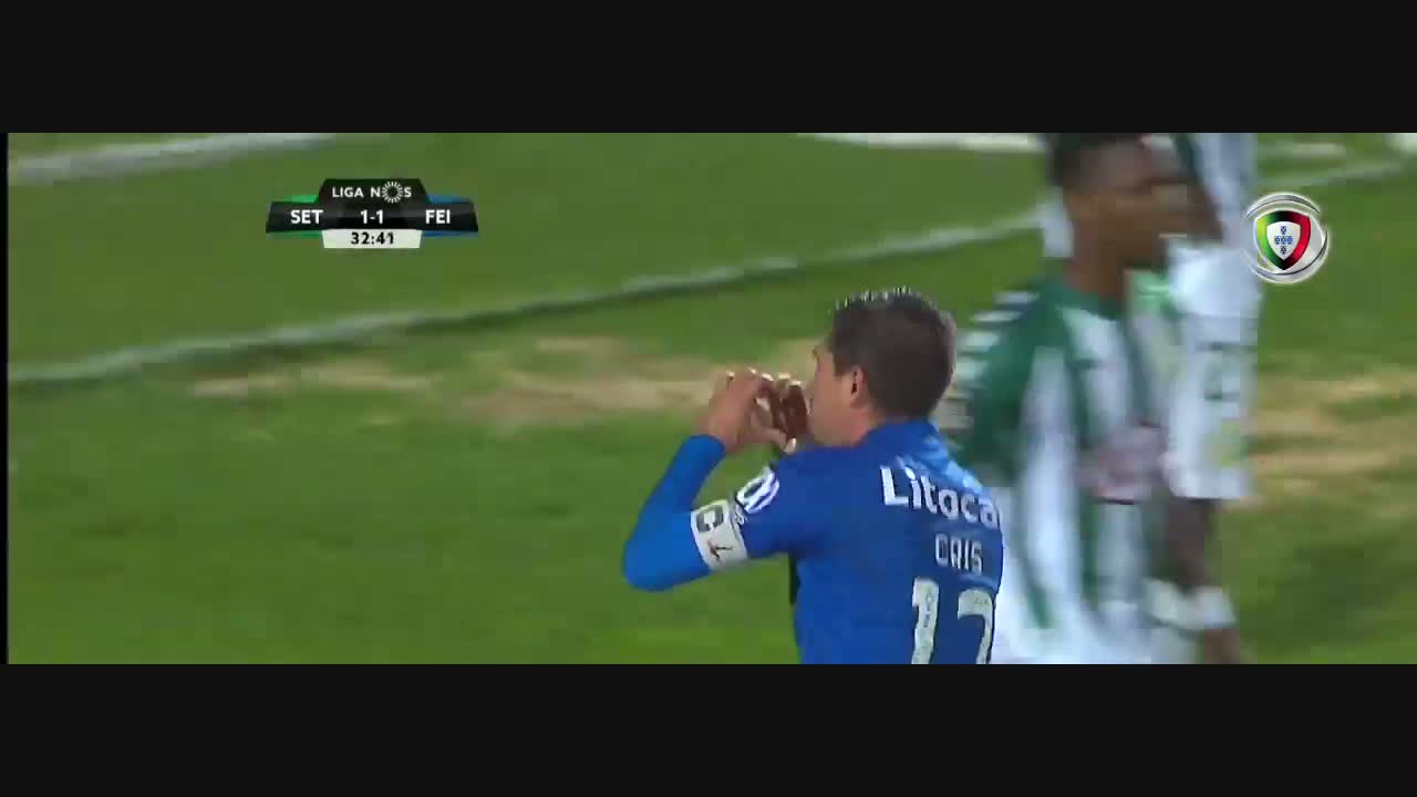 CD Feirense, Golo, Cris, 33m, 1-1