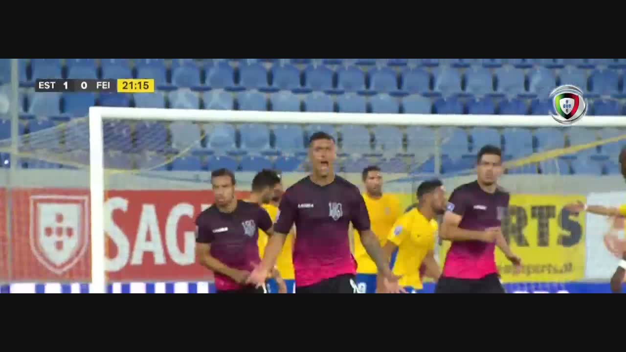 , CD Feirense, Golo, Philipe Sampaio, 22m, 1-1