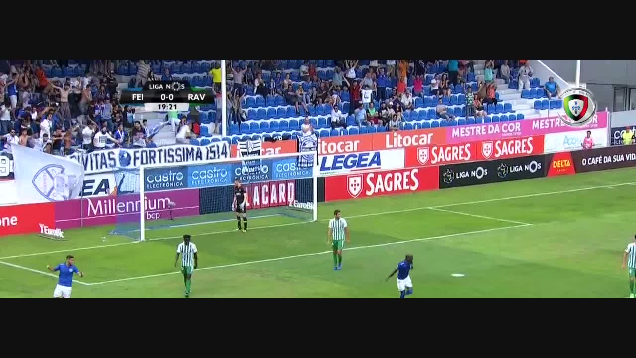 , CD Feirense, Golo, Tiago Silva, 20m, 1-0
