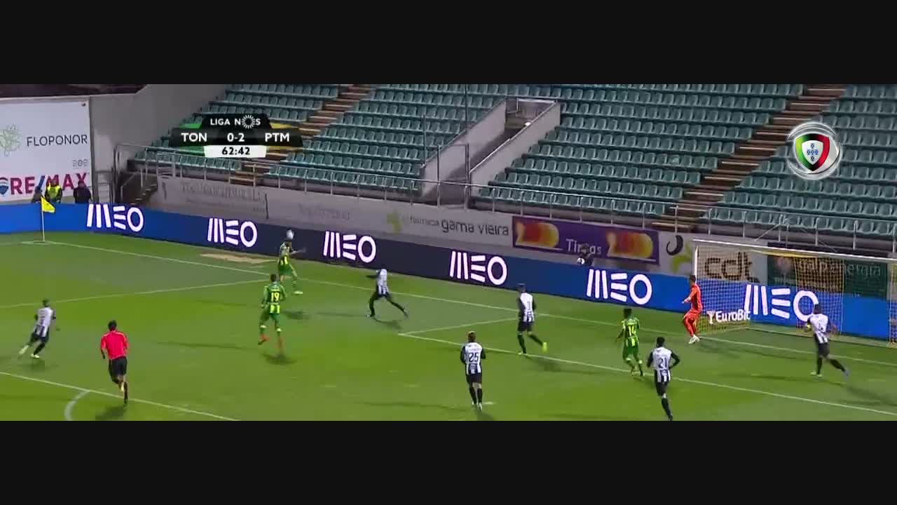 CD Tondela, Golo, Toman&eacute;, 63m, 1-2