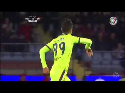 Chaves (1)-3 Braga (Liga 27&ordf;J): Golo de Platiny
