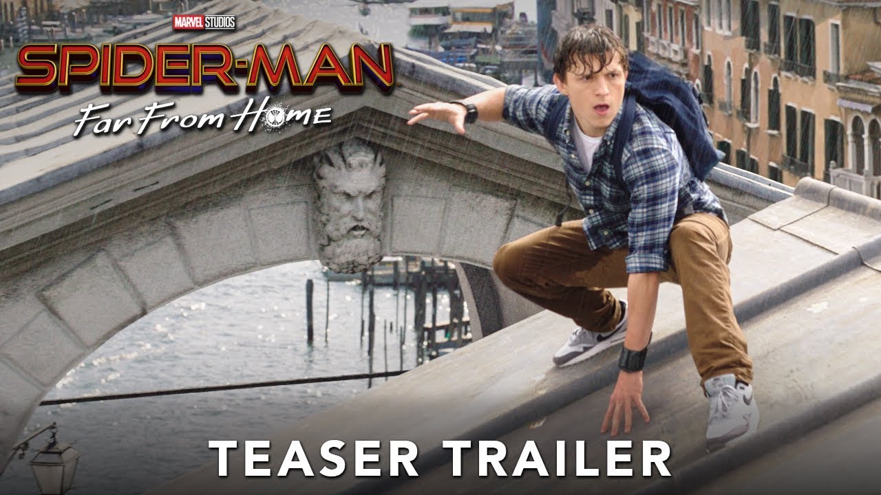 spider-man far from home,homem-aranha,marvel,trailer,tom holland, Chegou o teaser trailer de “Spider-Man: Far From Home”!