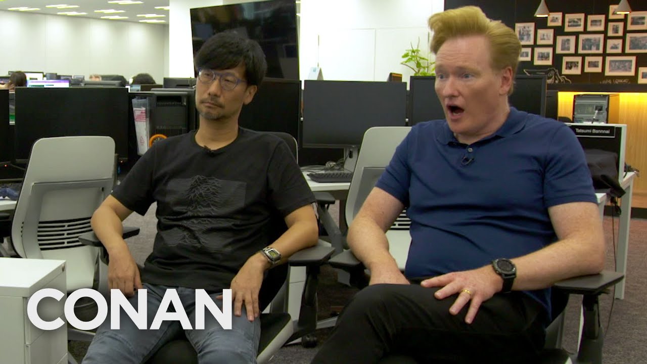 , Death Stranding: Conan O’Brien visita Kojima Productions