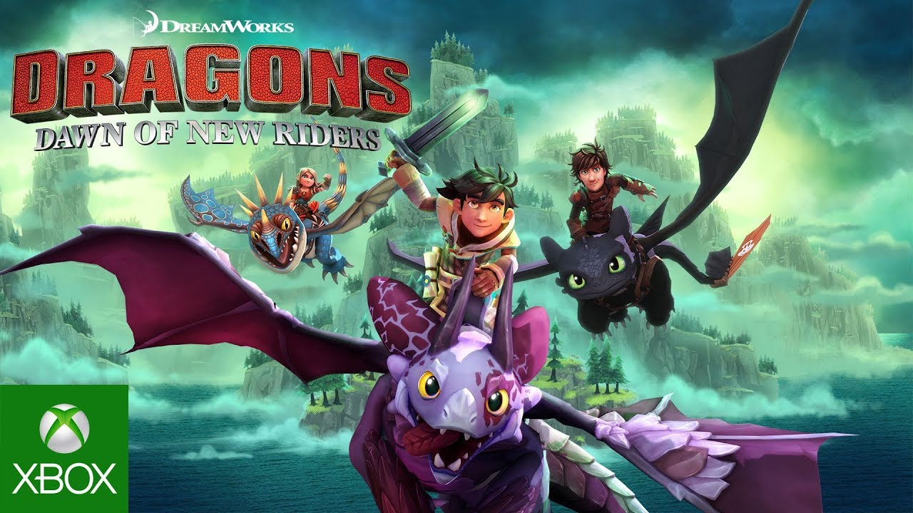 DreamWorks Dragons Dawn of New Riders Trailer de lan&ccedil;amento