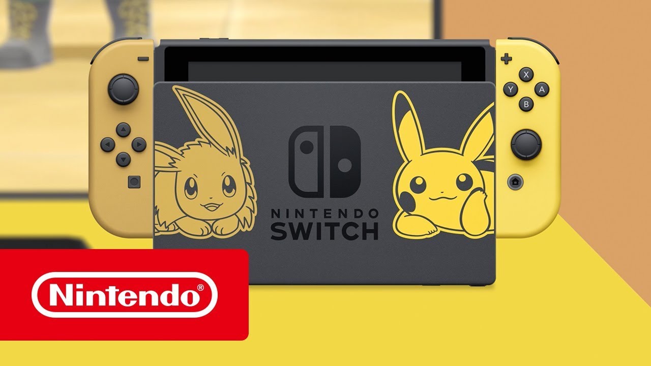 , Edições limitadas da Nintendo Switch de Pokémon Let’s Go