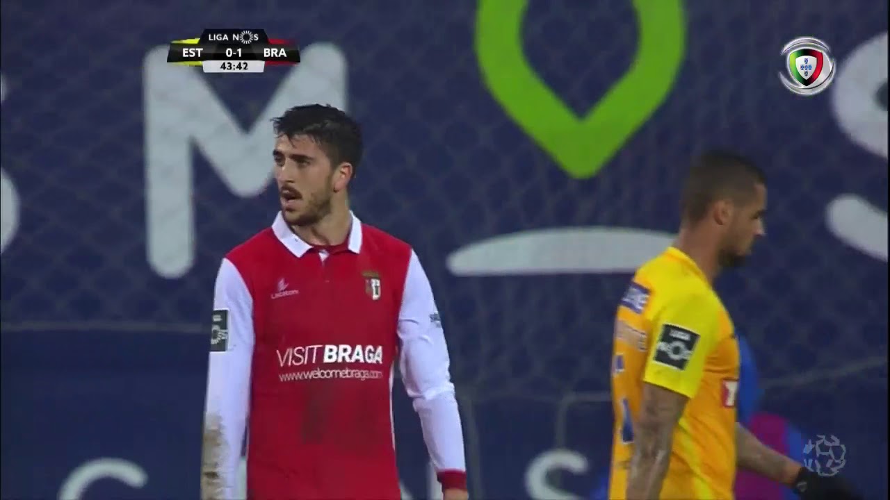 Estoril 0-(2) Sp. Braga (Liga 25&ordf; J): Golo de Paulinho