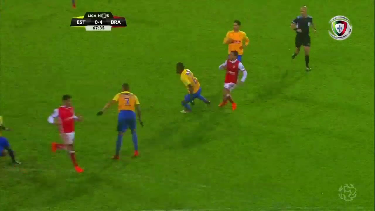 Estoril 0-(4) Sp. Braga (Liga 25&ordf; J): Golo de Paulinho