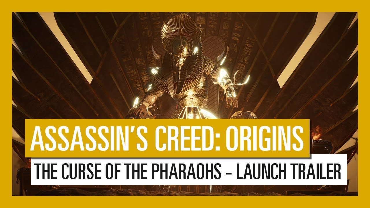 Expans&atilde;o de Assassin&rsquo;s Creed Origins, The Curse of the Pharaohs, j&aacute; est&aacute; dispon&iacute;vel