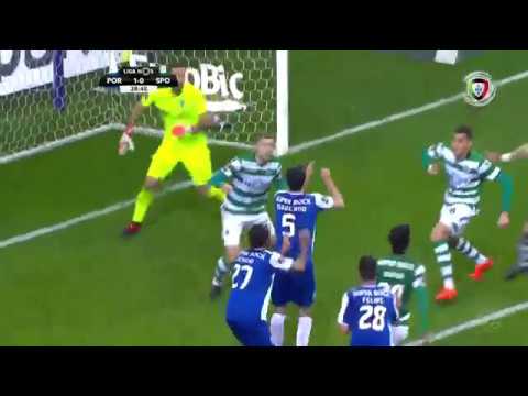 , FC Porto (1)-0 Sporting (25ªJ): Golo de Marcano