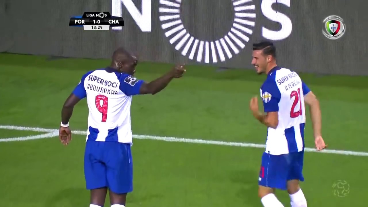 FC Porto, Golo, Aboubakar, 14m, 1-0