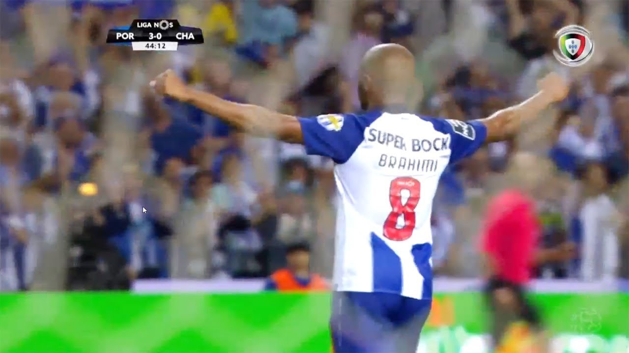 FC Porto, Golo, Brahimi, 45m, 3-0