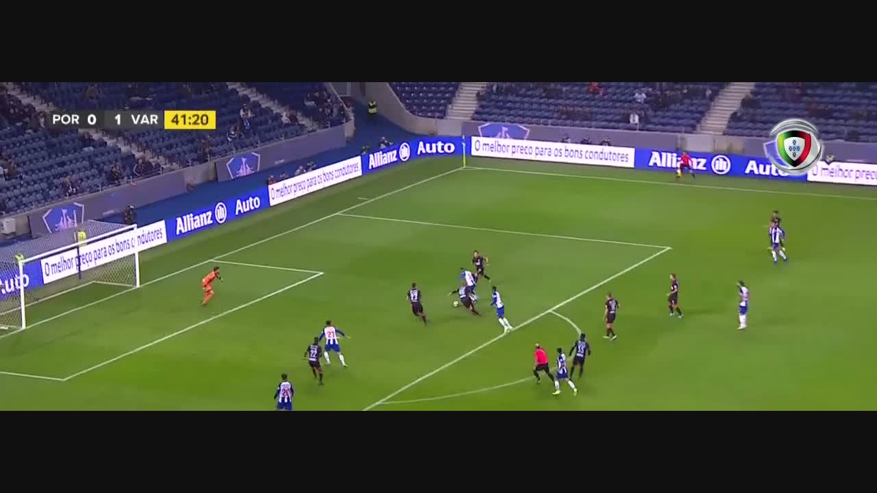 , FC Porto, Golo, R. Bazoer, 42m, 1-1