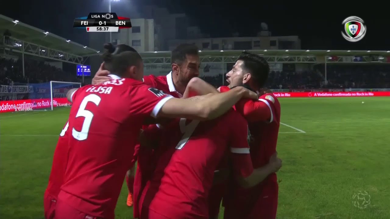 Feirense 0-(1) Benfica (Liga 27&ordf;J): Golo de Ra&uacute;l Jim&eacute;nez