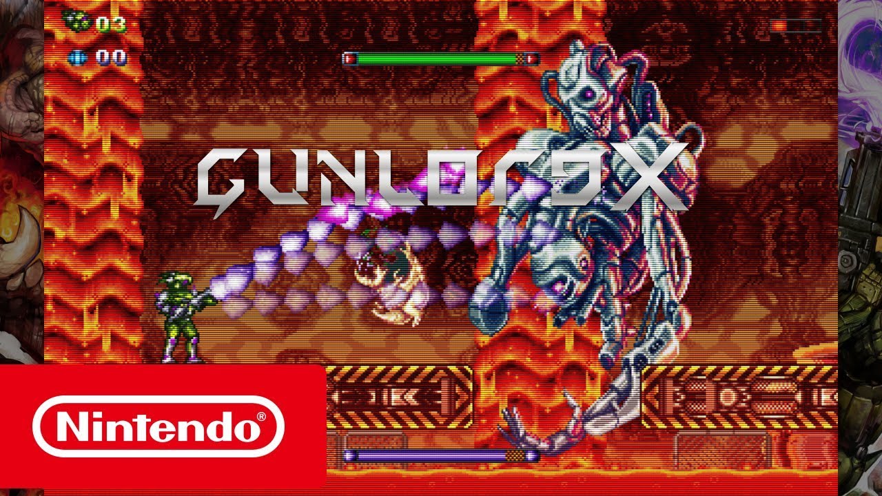 GunlordX - Trailer de lançamento (Nintendo Switch), GunlordX – Trailer de lançamento (Nintendo Switch)