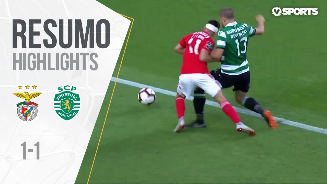 , Highlights | Resumo: Benfica 1-1 Sporting (Liga 18/19 #3)