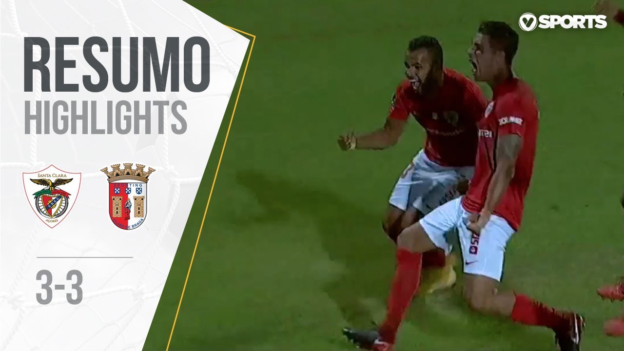 , Highlights | Resumo: Santa Clara 3-3 Sp. Braga (Liga 18/19 #2)