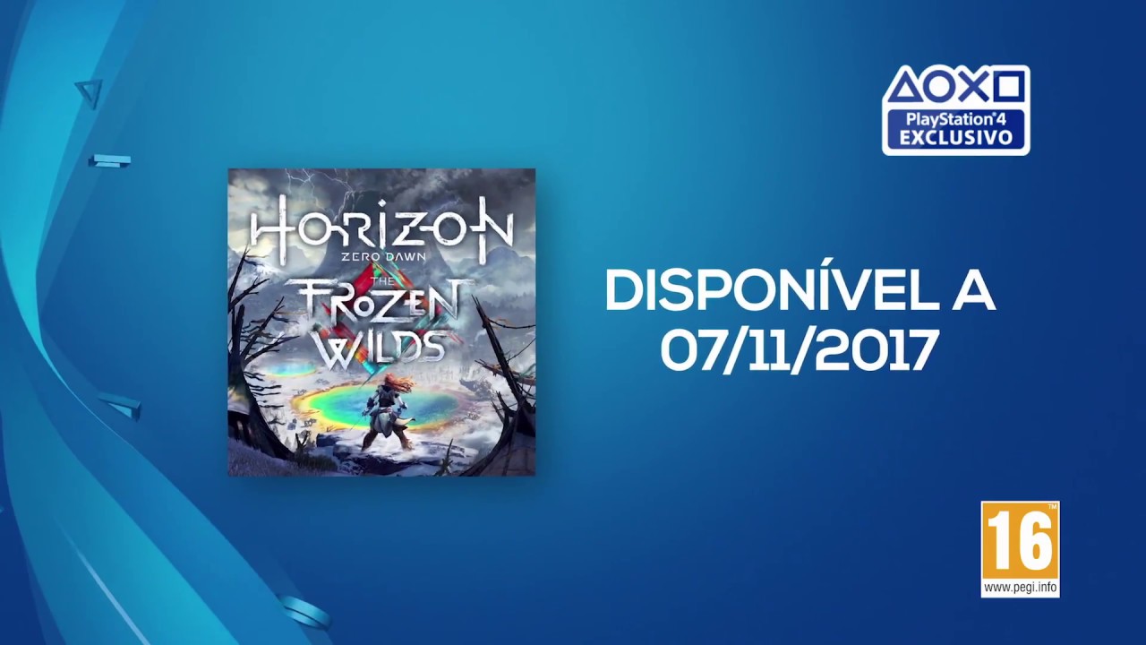 Horizon Zero Dawn, The Frozen Wilds, Horizon Zero Dawn: The Frozen Wilds sai hoje para a PS4