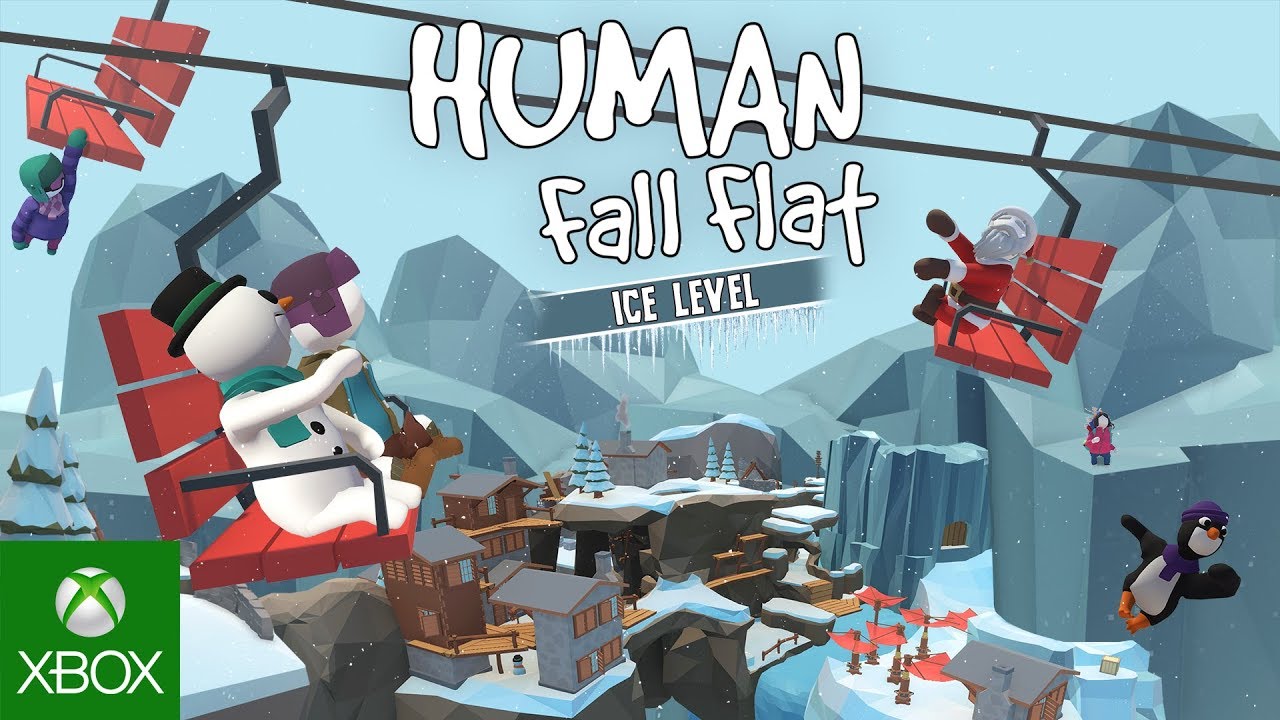 Human: Fall Flat - Official Ice Level Trailer de lançamento, Human: Fall Flat &#8211; Official Ice Level Trailer de lançamento