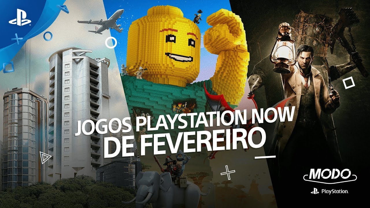 JOGOS PLAYSTATION NOW | M&Ecirc;S DE FEVEREIRO