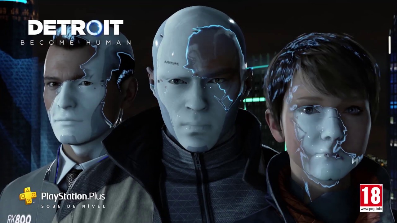 , Jogos PlayStation Plus | Julho 2019 | Detroit: Become Human + Horizon Chase Turbo | PS Plus