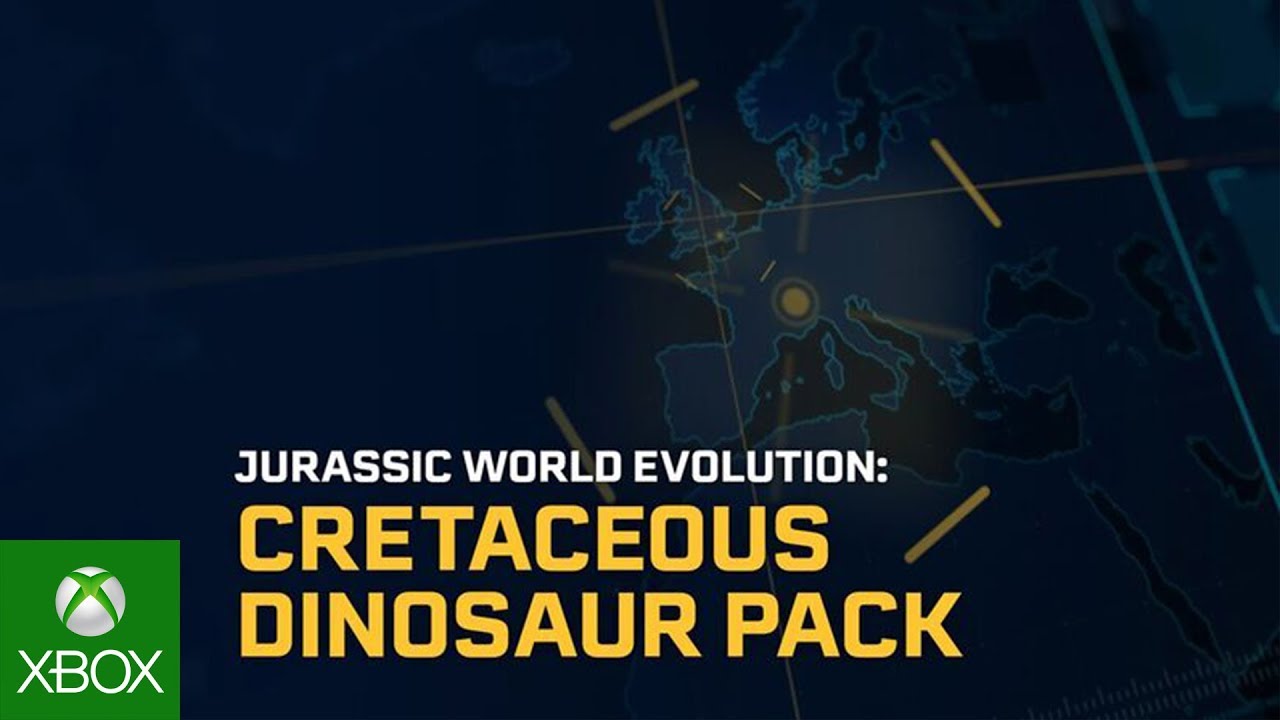 , Jurassic World Evolution: Cretaceous Dinosaur Pack Trailer