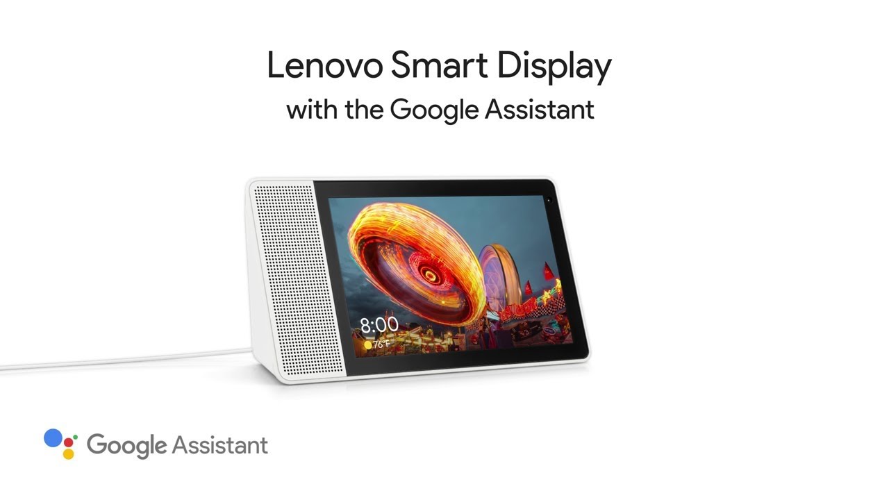 , Lenovo lança Smart Display com o Assistente da Google