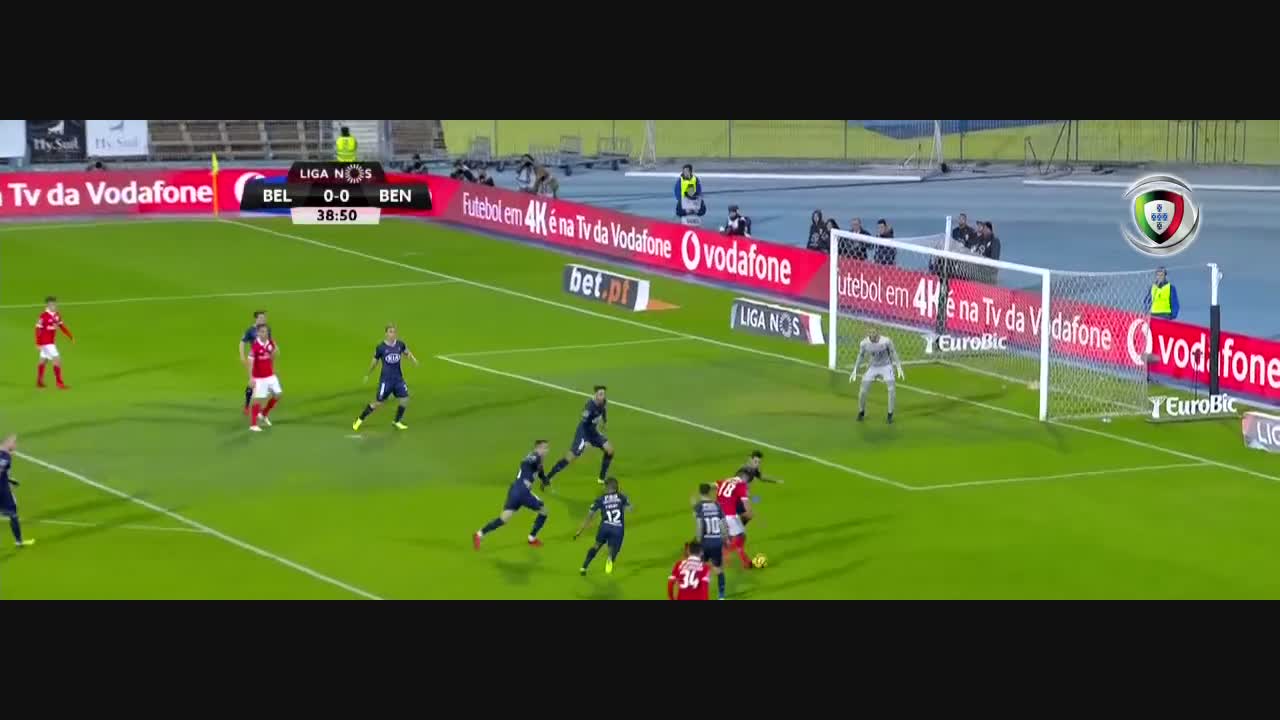 Liga (20&ordf;J): Resumo Os Belenenses 1-1 SL Benfica
