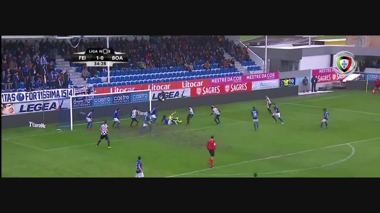 Liga (25&ordf;J): Resumo CD Feirense 3-0 Boavista FC
