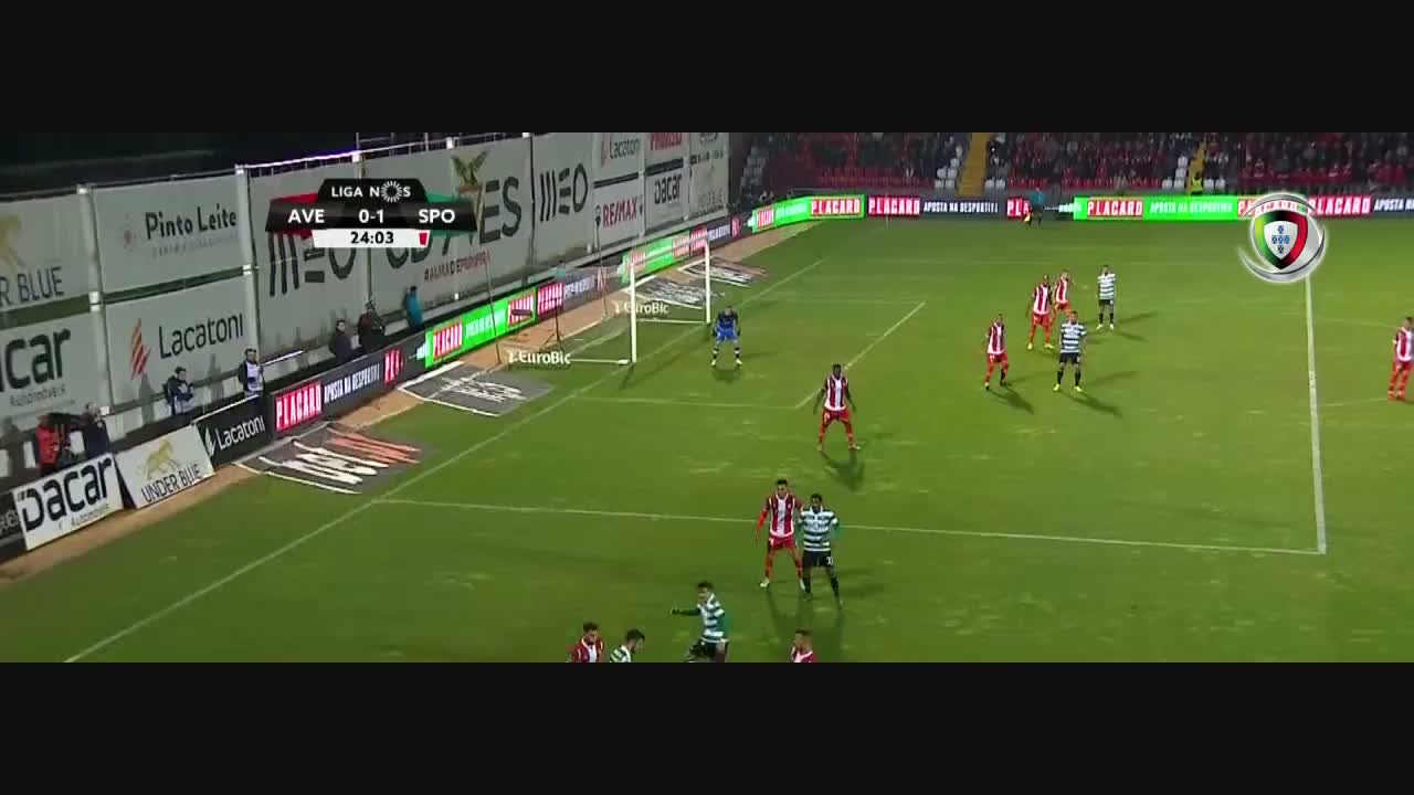 Liga (29&ordf;J): Resumo CD Aves 1-3 Sporting CP