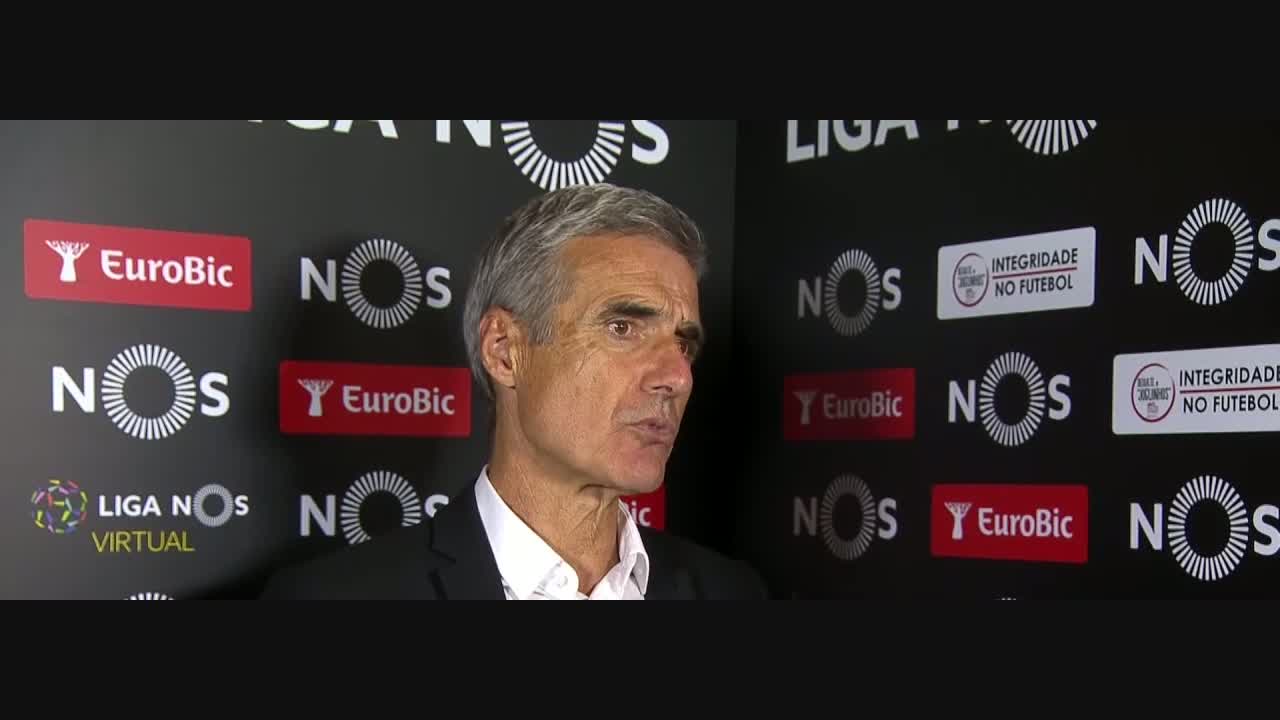 Liga (3&ordf;): Flash interview Lu&iacute;s Castro