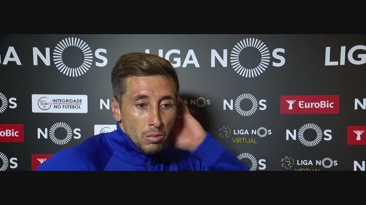 , Liga (4ª): Flash interview H. Herrera