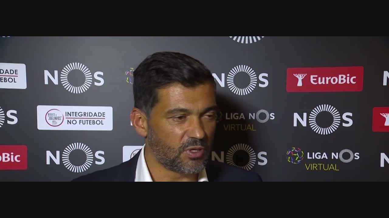 , Liga (4ª): Flash interview Sérgio Conceição