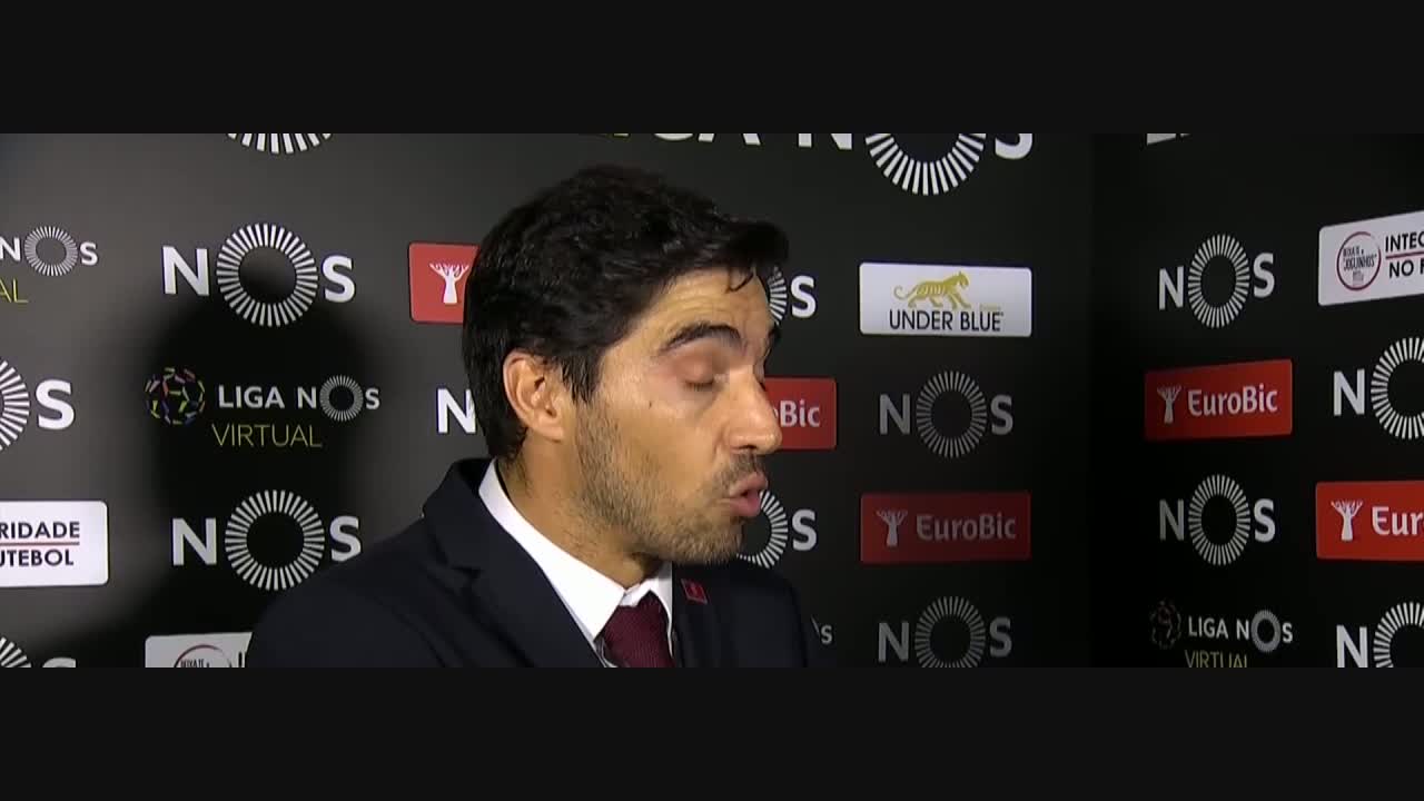 , Liga (5ª): Flash interview Abel Ferreira