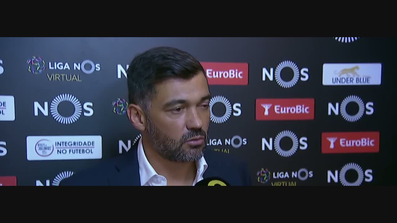 , Liga (6ª): Flash interview Sérgio Conceição