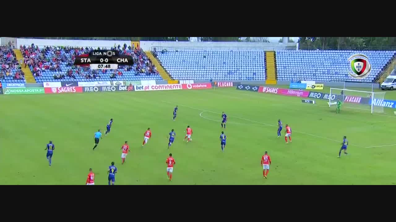 Liga (7&ordf;J): Resumo Sta. Clara 1-0 GD Chaves
