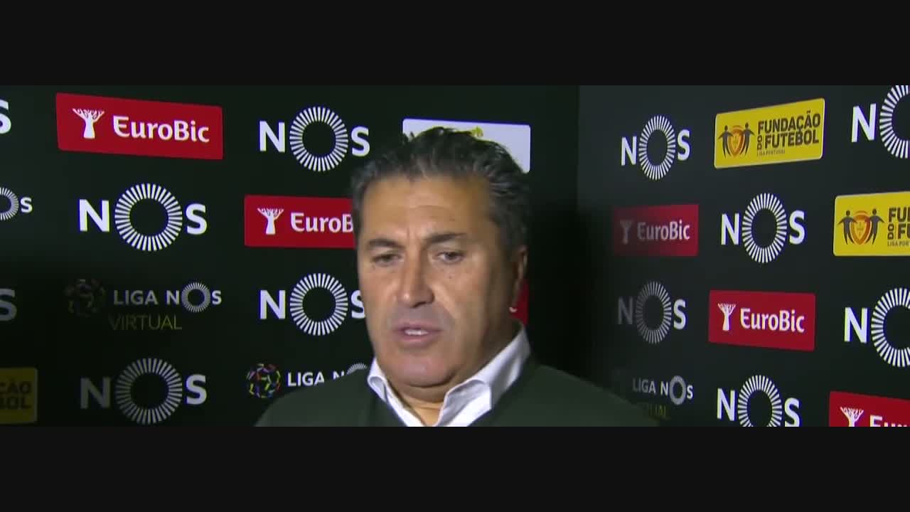 Liga (8&ordf;): Flash interview Jos&eacute; Peseiro