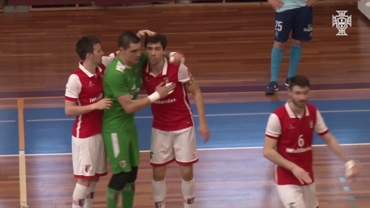 , Liga Sport Zone, 1.º jogo quartos-de-final: Futsal Azeméis 4-6 SC Braga/AAUM