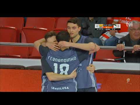 Liga Sport Zone, 22.&ordf; jornada: Benfica 7-0 Braga/AAUM