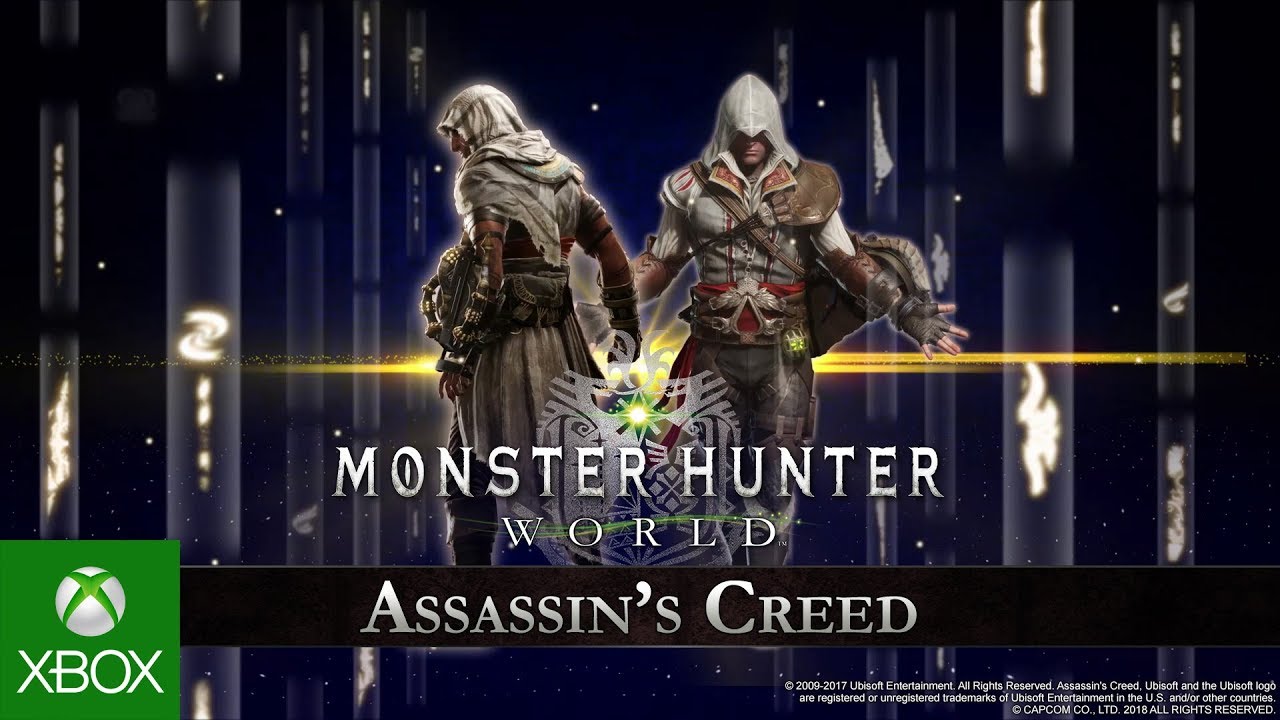 , Monster Hunter: World – Assassin’s Creed Collaboration Trailer