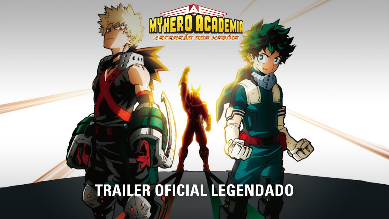 , My Hero Academia | Trailer Oficial Legendado (Portugal)