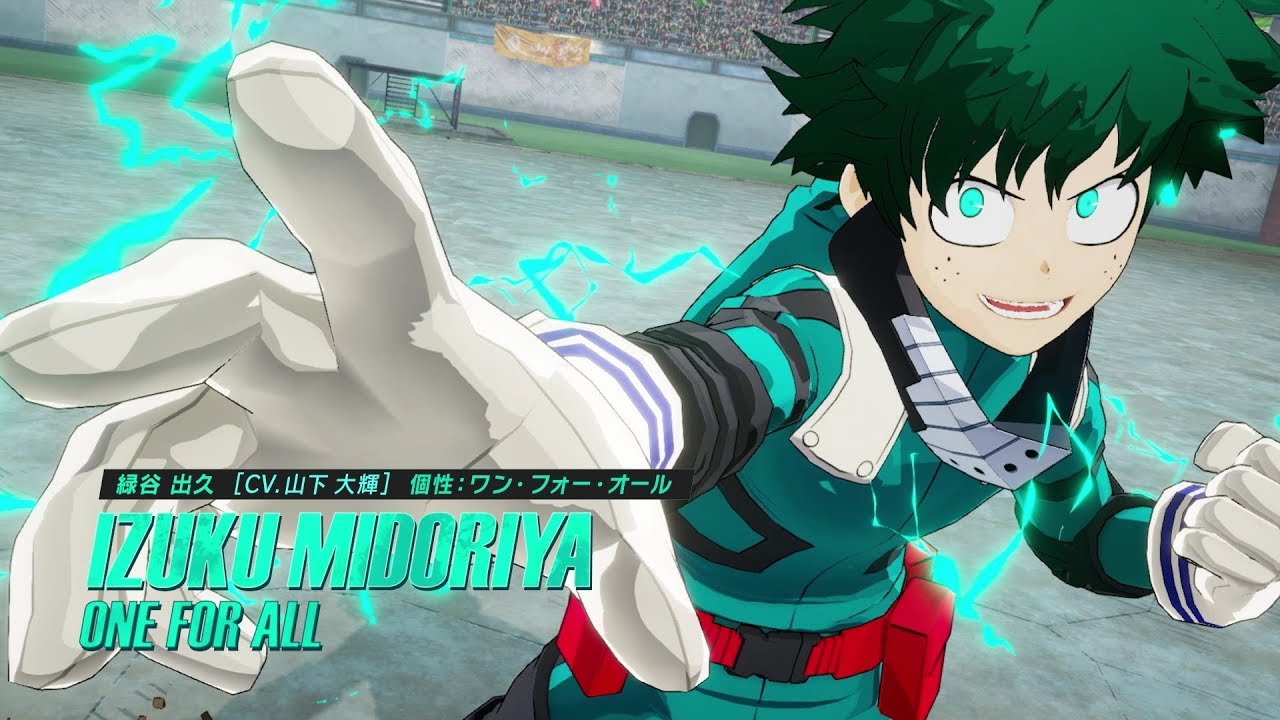 My Hero One&rsquo;s Justice ganha novo trailer e mostra todas as personagens